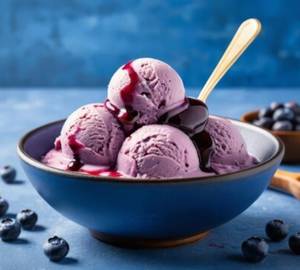 Blueberry Ice Cream