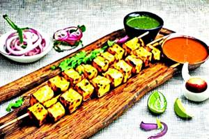 Paneer Peshawari Tikka