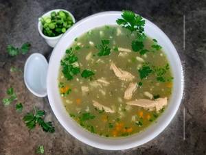 Chicken Lemon Coriander  Soup