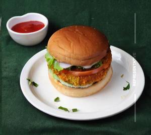 Aloo tikki burger [double]