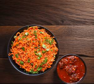 Veg Triple Schezwan Rice