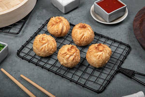 Fried Chicken & Cheese Momo