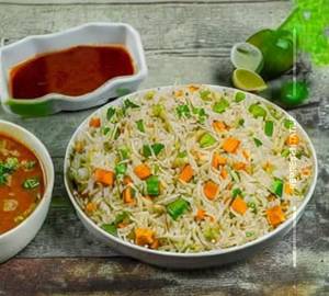 Paneer Hot Garlic  Fried Rice