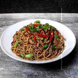 Prawn Black Bean Noodles