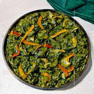 Mushroom Palak