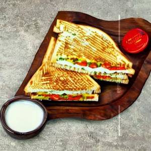 Aaloo Cheese Toast Sandwich