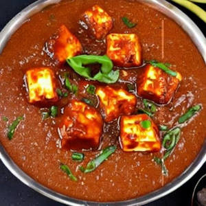 Paneer Manchurain Semi-gravy
