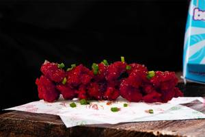 Dakgangjeong -Korean Spicy Honey Gochujang Fried Chicken (12 Pcs)