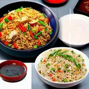 Chicken Singapore Fried Rice