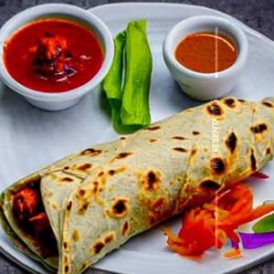 Makhni Paneer Shawarma Roll