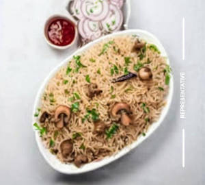 Schezwan Mushroom Rice