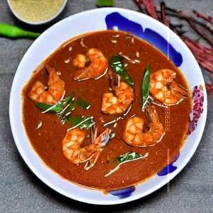 Prawns Malaysian Gravy