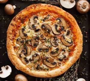Mushroom pizza