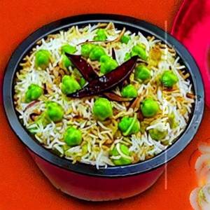 Green Peas Biryani