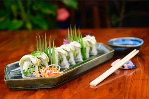 Asparagus And Avocado Uramaki