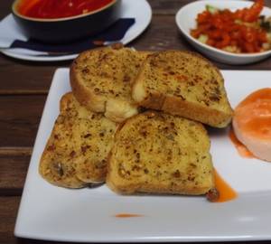 Simple Garlic Bread (4 pieces)