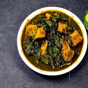 Bhuna Palak Subz Miloni