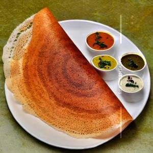 Rava Coconut Masala Dosa