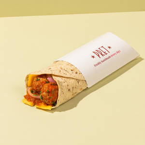 Spicy Chicken Meatball Hot Wrap