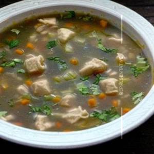 Chicken Talumein Soup