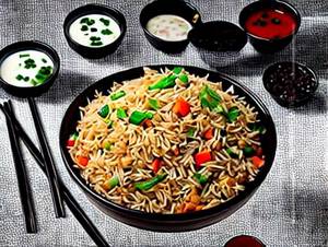 Veg Hong Kong Fried Rice