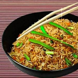 Chicken Ginger & Spring Onion Fried Rice