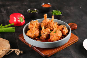 Chicken Lollipop And Hot Garlic Sauce