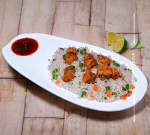 Chicken Manchurian Fried Rice