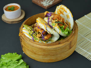Korean Fried Chicken Bao