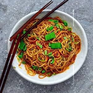 Egg Hong Kong Noodles