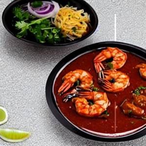 Prawns Bbq Sauce   Gravy
