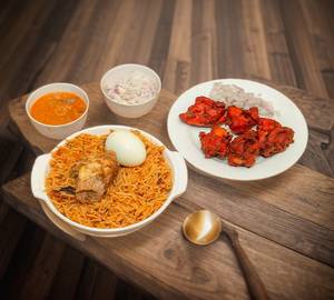 Empty Briyani  + Chicken 65