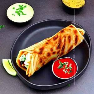 Noodles Manchurian Paneer Frankie