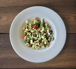 Salad Greens With Feta And Romesco
