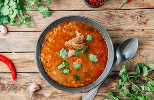 Mutton Hot N Sour Soup