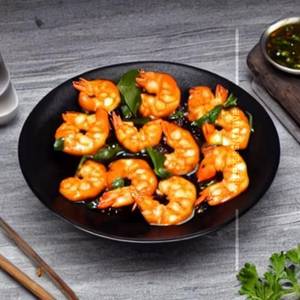 Prawns Lemon & Pepper Sauce Dry