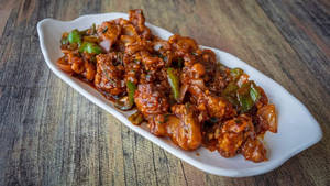 Paneer Mushroom Chilly
