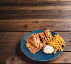 Chicken Ham & Cheese Sandwich