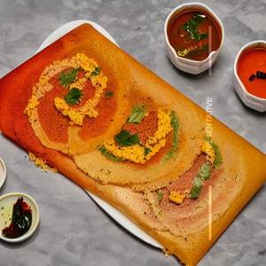 Rava Masala Dosa Cheese & Butter