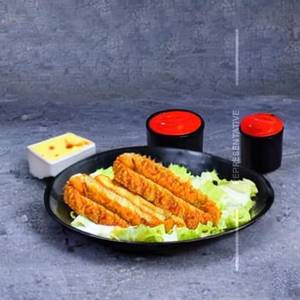 Chicken Cheese Burger Shawarma