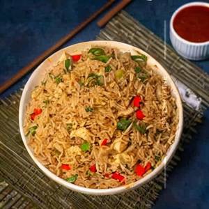 Chicken schezwan fried rice
