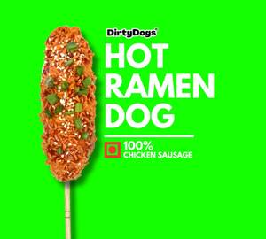 Hot Ramen Dog - 100% Chicken Sausage