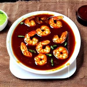 Prawns Oyster Sauce  Gravy