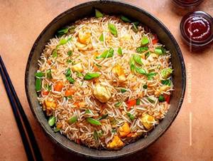 Egg Manchurian Fried Rice