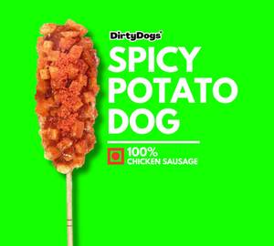 Spicy Potato Dog -100% Chicken Sausage