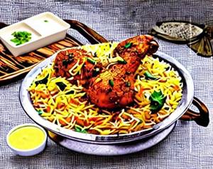 Chicken fry biriyani couple pack