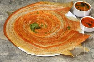 Onion rava plain dosa