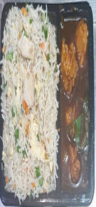 Mixed Fried Rice With Chilli Chicken [bonless] [4pcs]