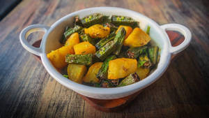 Aloo Bhindi Fry