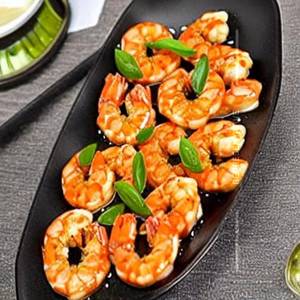 Prawns Garlic & Pepper Sauce Dry